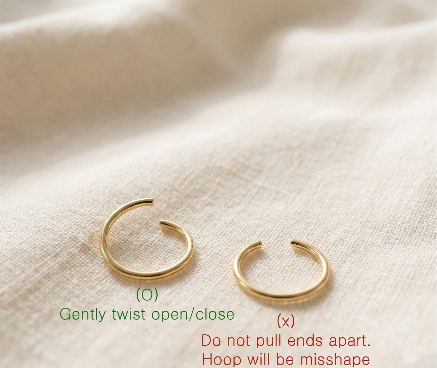 Bendable Hoop with Round Balls 18G 20G