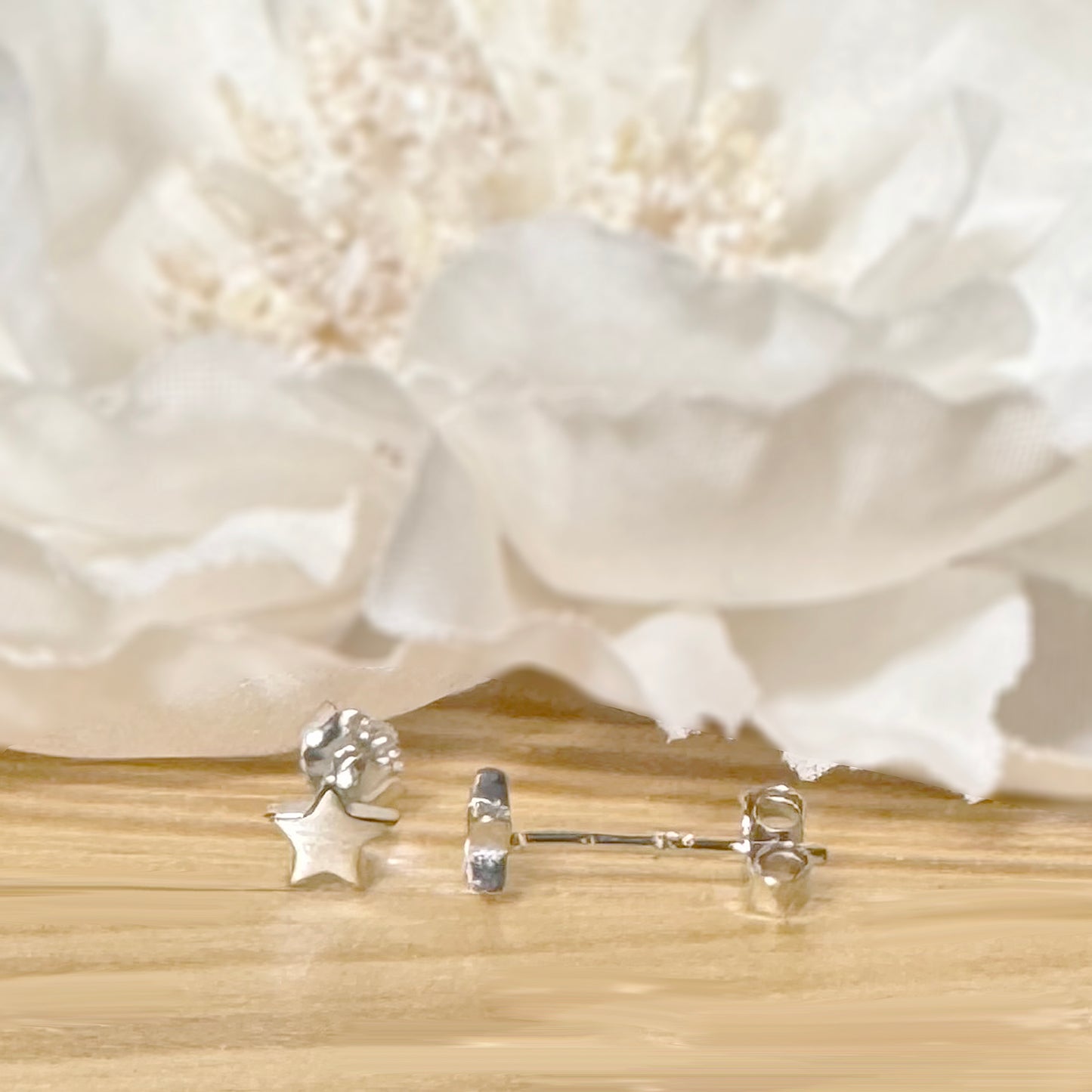 ✨ 925 Silver Star Stud Earrings