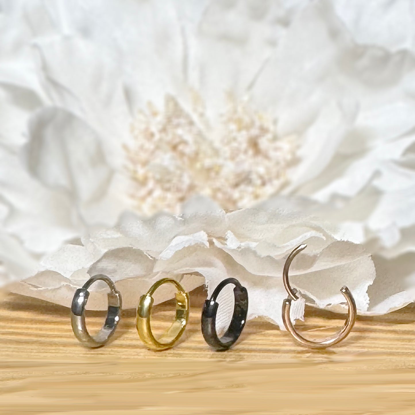 ✨ Titanium Hinged Segment Ring with 2mm Dome Surface 20G