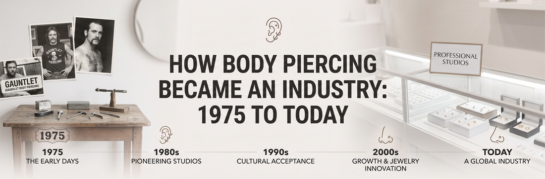 How Body Piercing Became an Industry: 1975 to Today