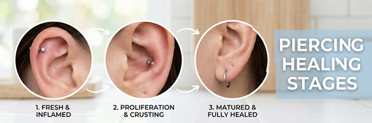 Piercing Healing Stages: What to Expect Month by Month