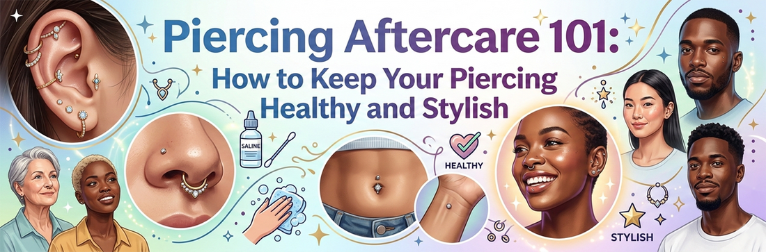 Piercing Aftercare 101: How to Keep Your Piercing Healthy and Stylish
