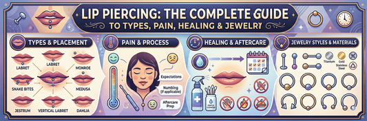 Lip Piercing: The Complete Guide to Types, Pain, Healing & Jewelry
