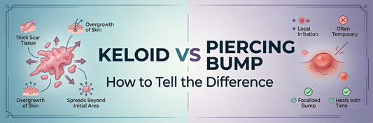 Keloid vs Piercing Bump: How to Tell the Difference (And What to Do)