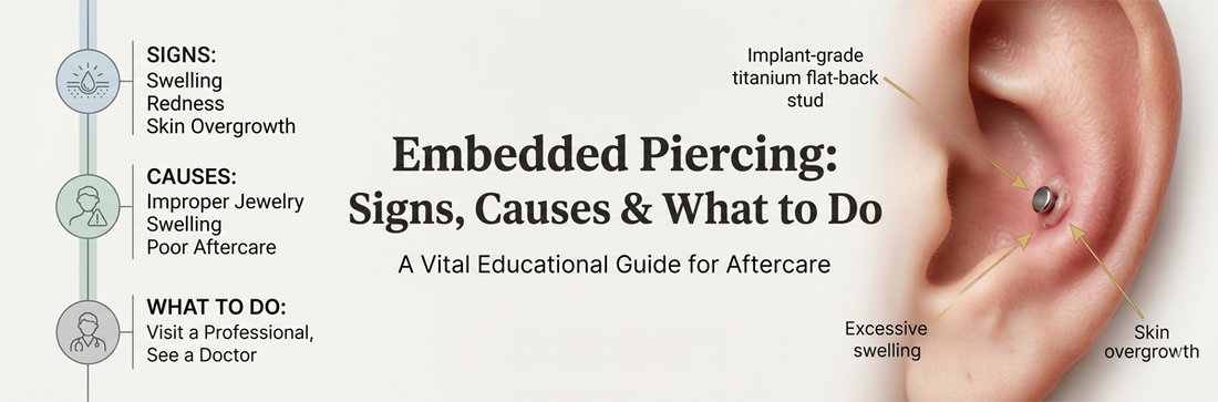 Embedded Piercing: Signs, Causes & What to Do