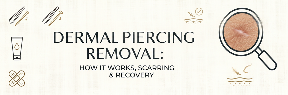 Dermal Piercing Removal: How It Works, Scarring & Recovery