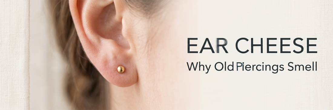 Ear Cheese: Why Old Piercings Smell (And How to Fix It)