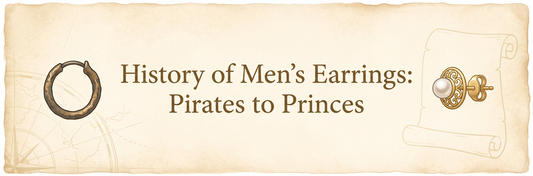 History of Men's Earrings: Pirates to Princes
