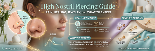 High Nostril Piercing Guide: Pain, Healing, Jewelry, and What to Expect
