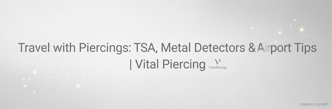 Travel with Piercings: TSA, Metal Detectors & Airport Tips