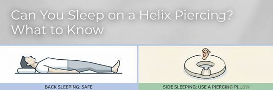 Can You Sleep on a Helix Piercing? What to Know