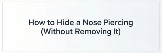How to Hide a Nose Piercing (Without Removing It)