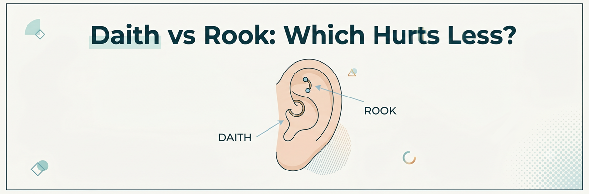 Daith vs Rook: Which Hurts Less? | Vital Piercing