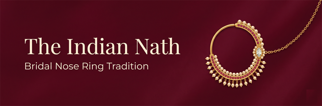 The Indian Nath: Bridal Nose Ring Tradition