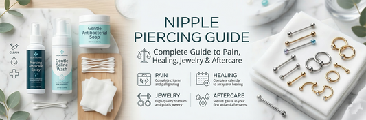 Nipple Piercing: Complete Guide to Pain, Healing, Jewelry & Aftercare
