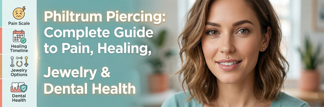 Philtrum Piercing: Complete Guide to Pain, Healing, Jewelry & Dental Health