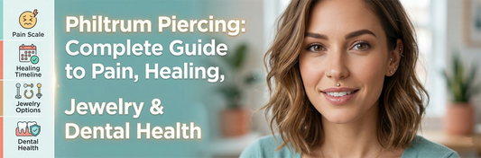 Philtrum Piercing: Complete Guide to Pain, Healing, Jewelry & Dental Health