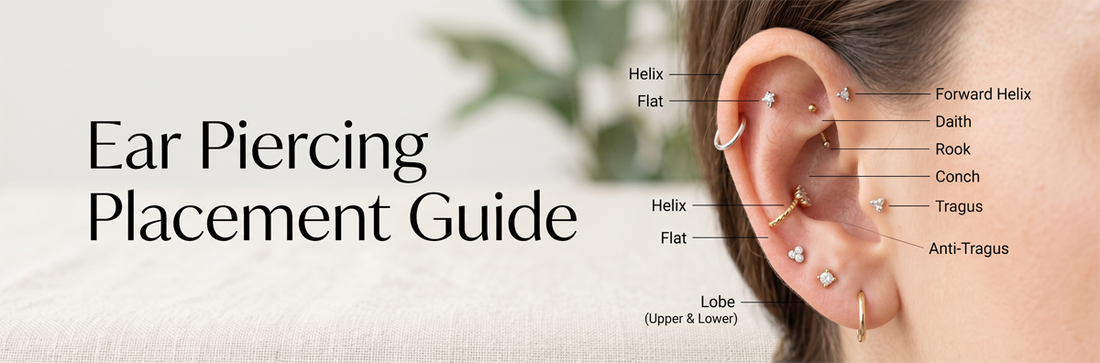 Ear Piercing Placement Guide: Every Spot, Pain Level, and Healing Time