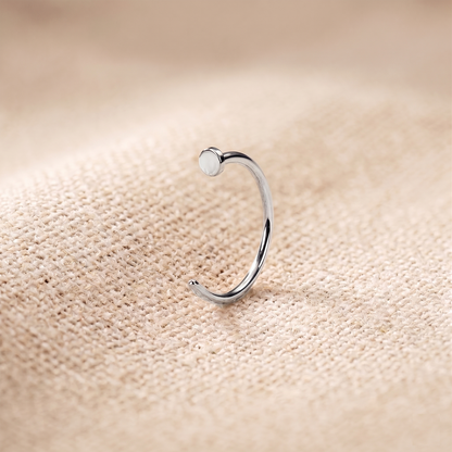 Surgical Steel Nose Hoop Ring 18G 20G