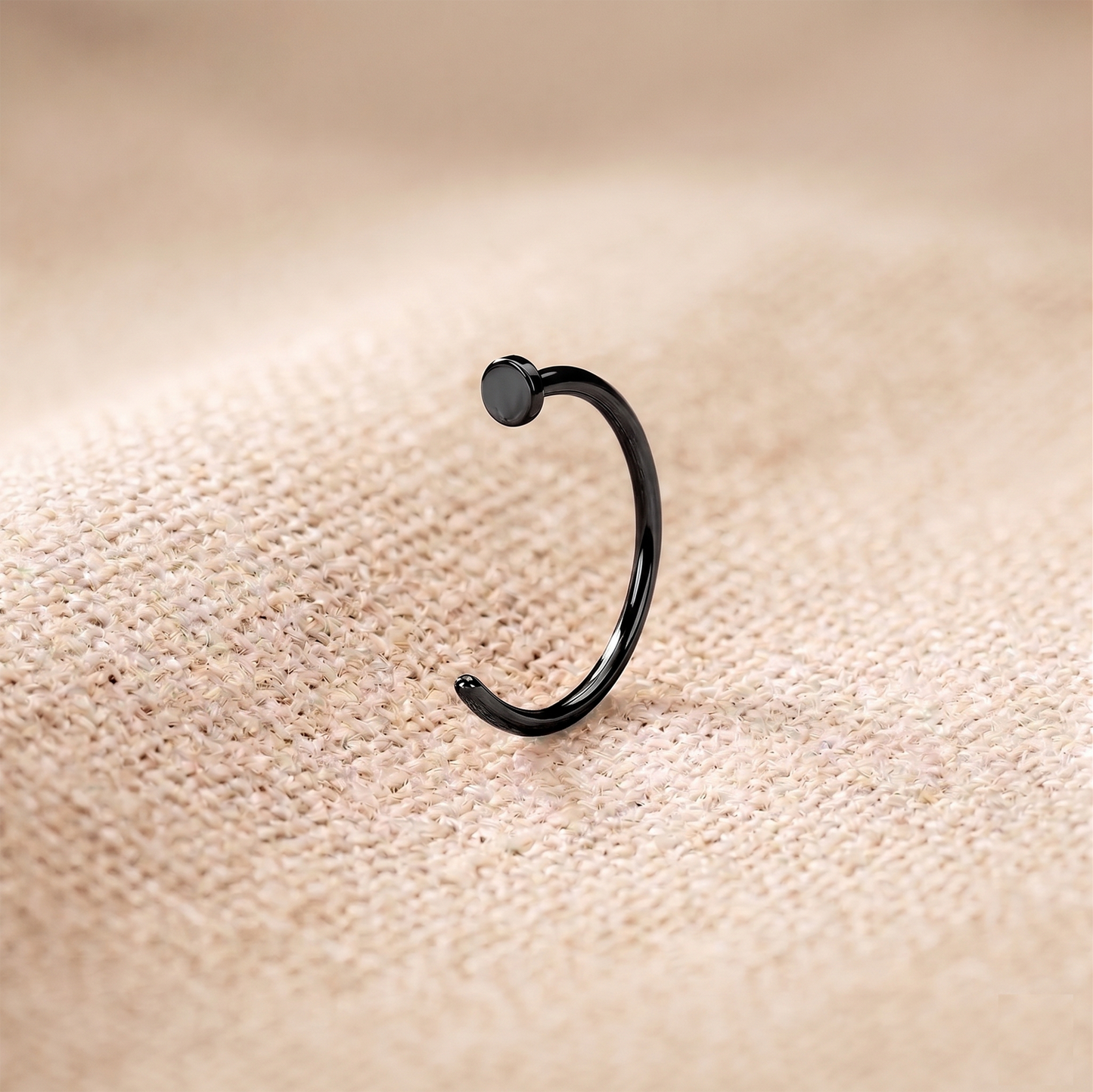 Surgical Steel Nose Hoop Ring 18G 20G