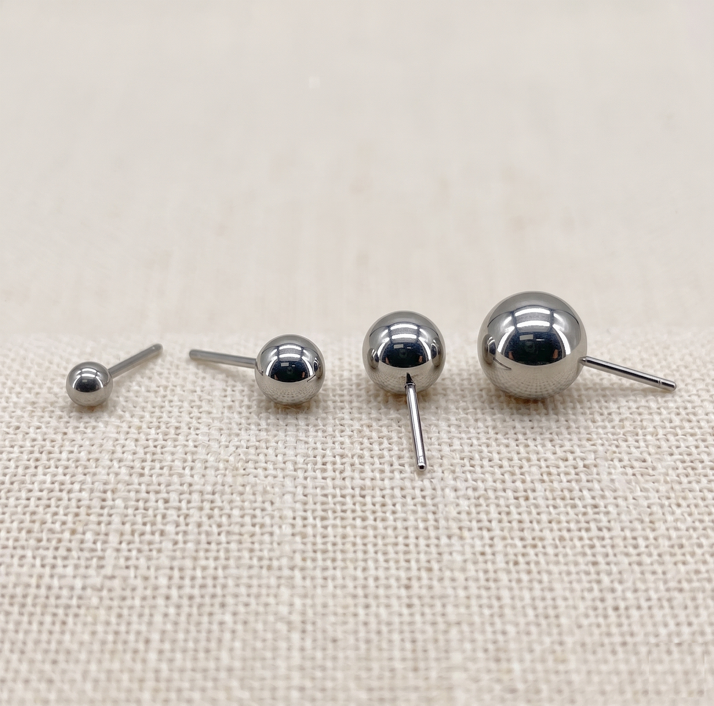 Titanium Round Ball Threadless Top
