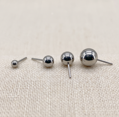 Titanium Round Ball Threadless Top