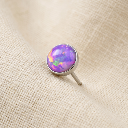 Titanium Opal Bezel Threadless Top