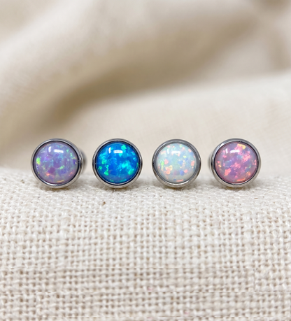 Titanium Opal Bezel Threadless Top