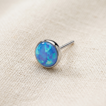 Titanium Opal Bezel Threadless Top