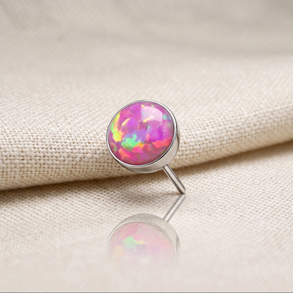 Titanium Opal Bezel Threadless Top