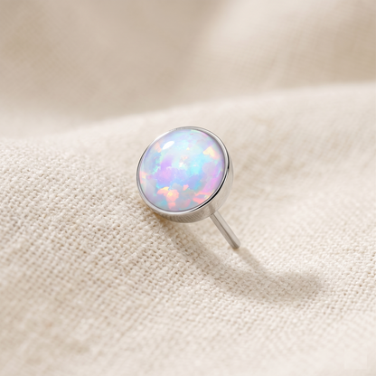 Titanium Opal Bezel Threadless Top