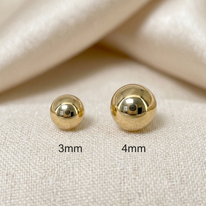Titanium Round Ball Threadless Top