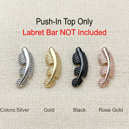 Titanium Leaf Threadless Top