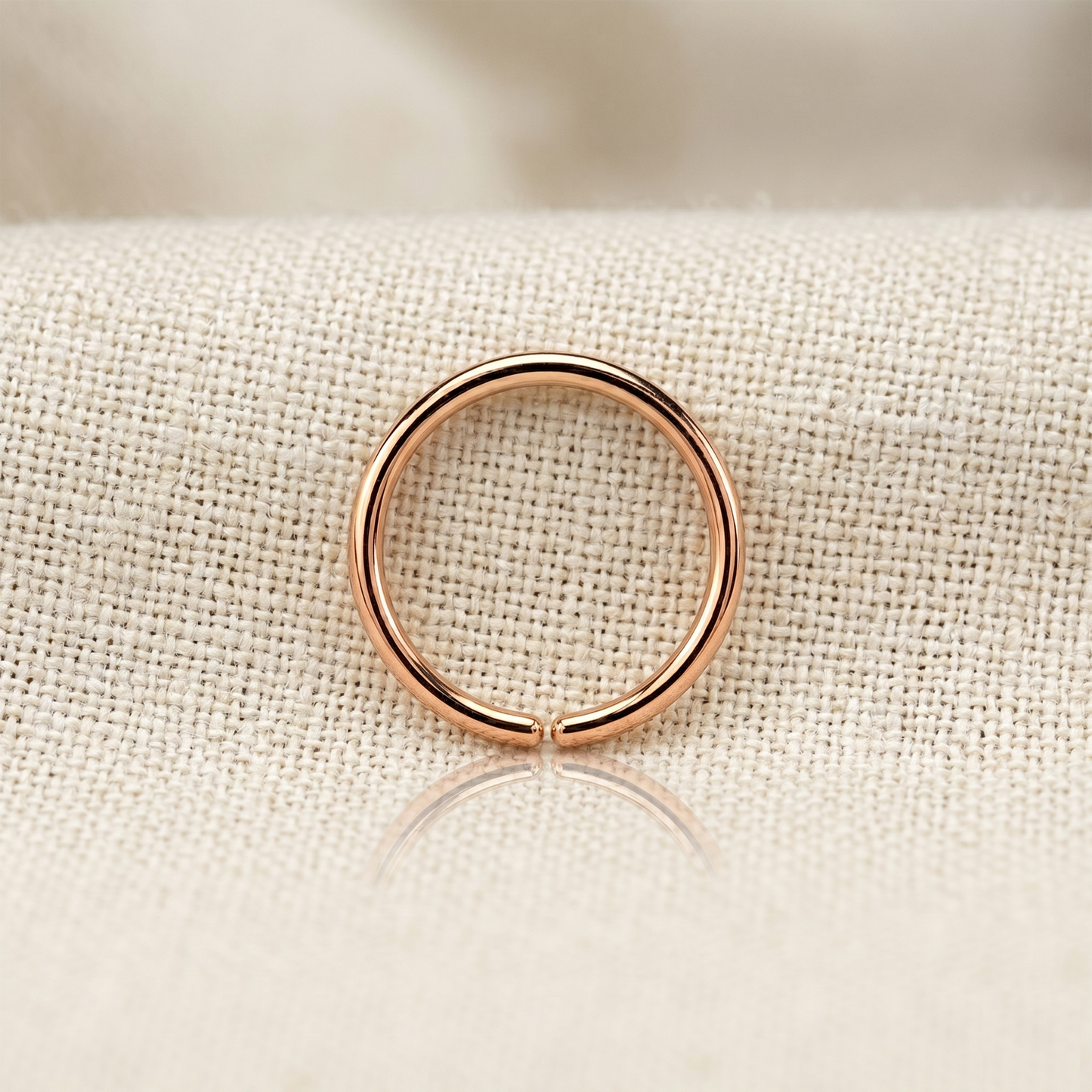 Titanium Seamless Bendable Hoop