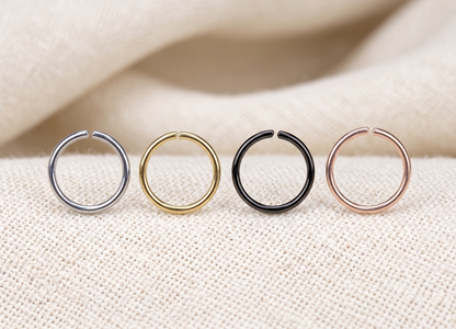 Titanium Seamless Bendable Hoop