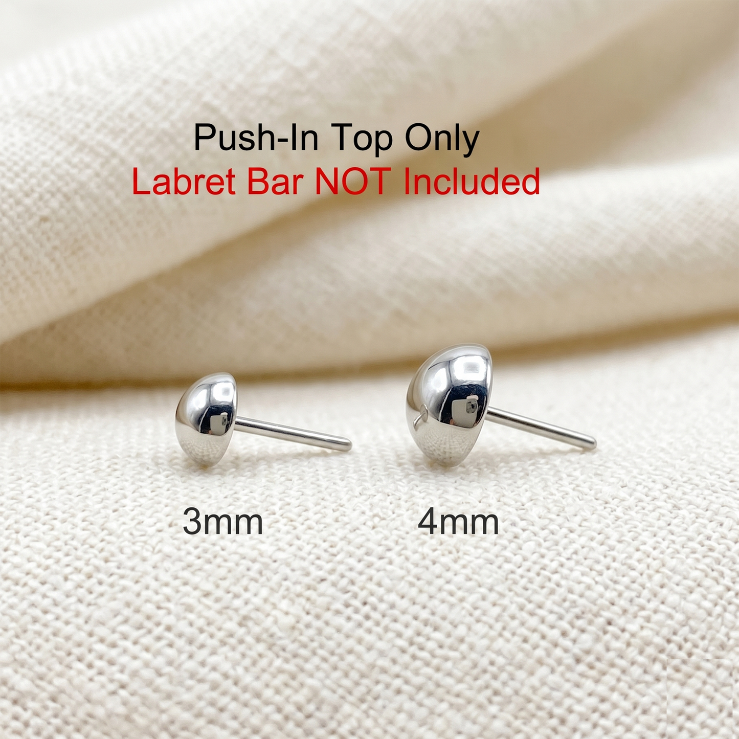 Titanium Dome Threadless Top - (Colors)