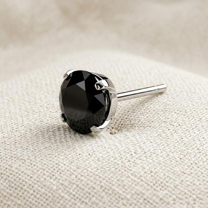 Titanium CZ Claw Setting Threadless Top