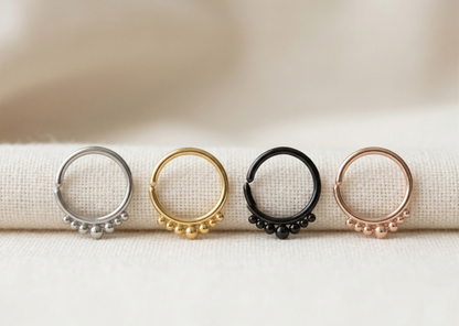 Bendable Hoop with Round Balls 18G 20G
