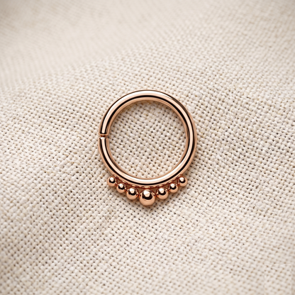 Bendable Hoop with Round Balls 18G 20G