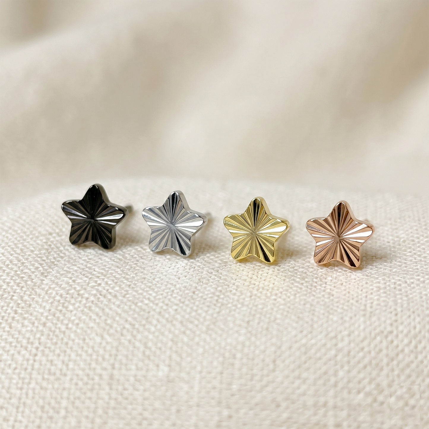 Titanium Dia-Cut Star Threadless Top (4-Color)
