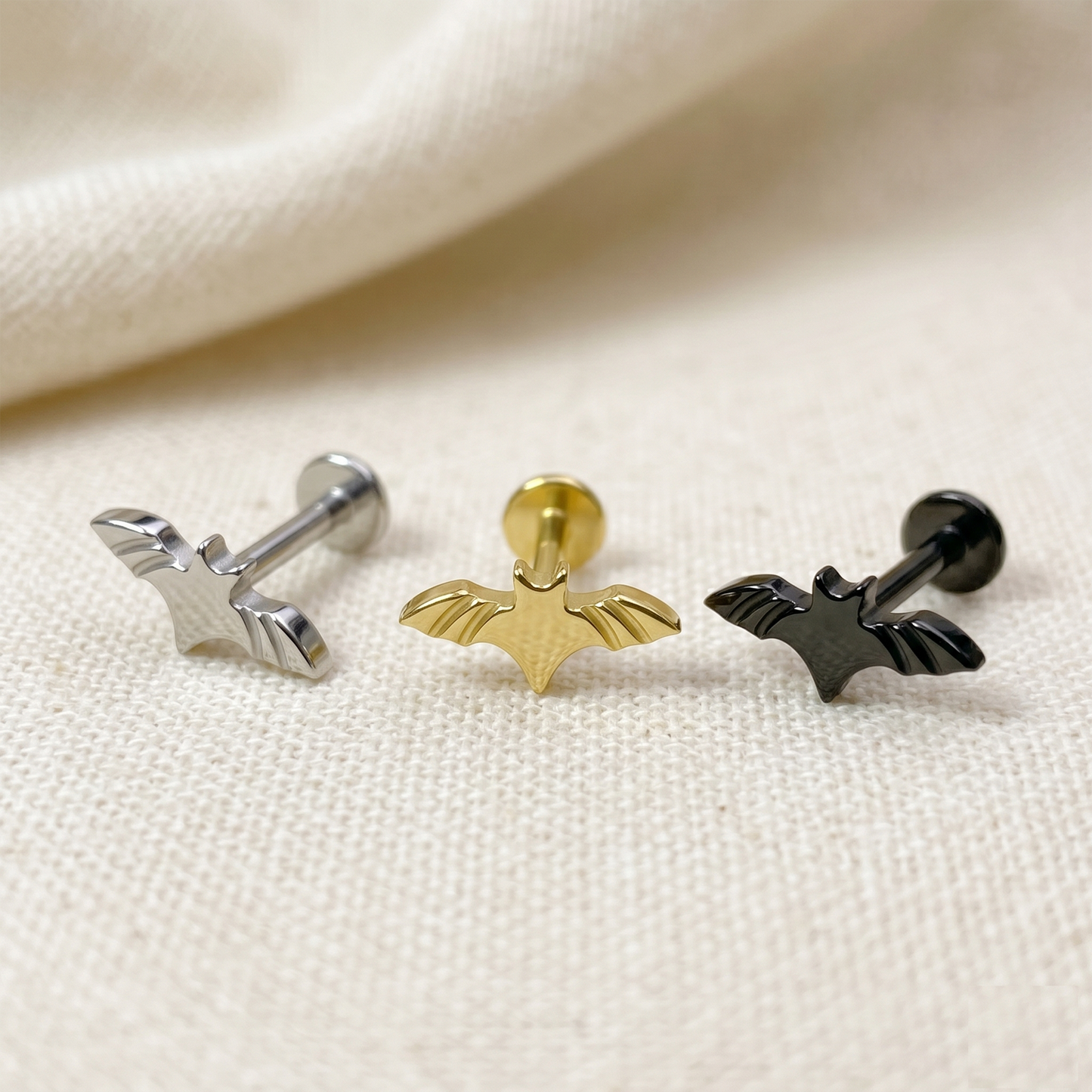 Titanium Bat Threaded Stud 16G