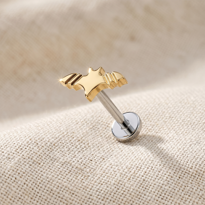 Titanium Bat Threadless Stud