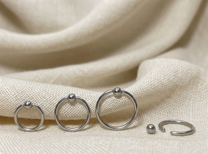 Titanium Captive Bead Ring