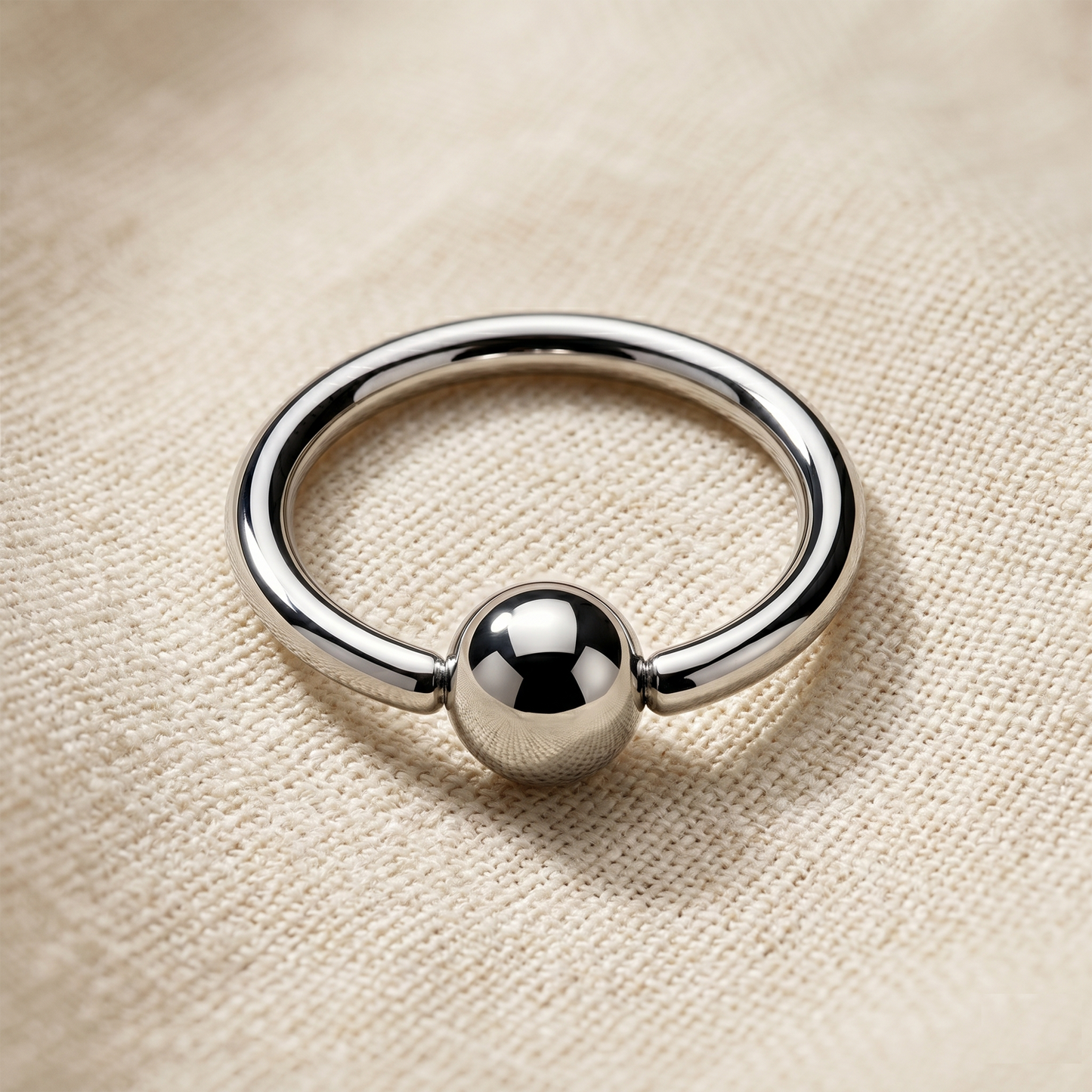 Surgical Steel Captive Bead Hoop Ring 16G 18G 20G