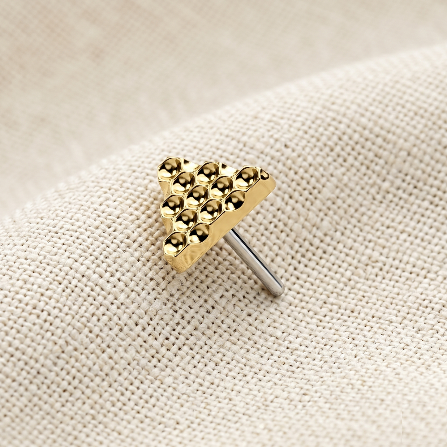 Titanium Triangle Dia-Cut Threadless Top