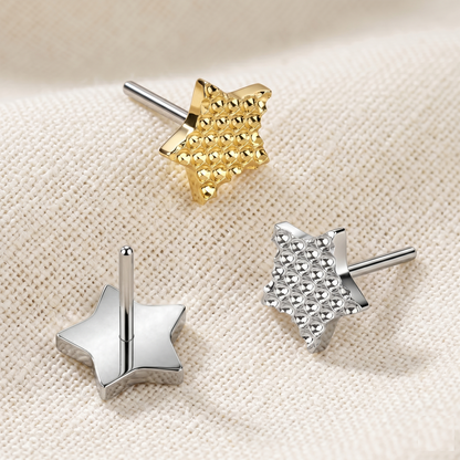 Titanium Dia-Cut Star Threadless Top
