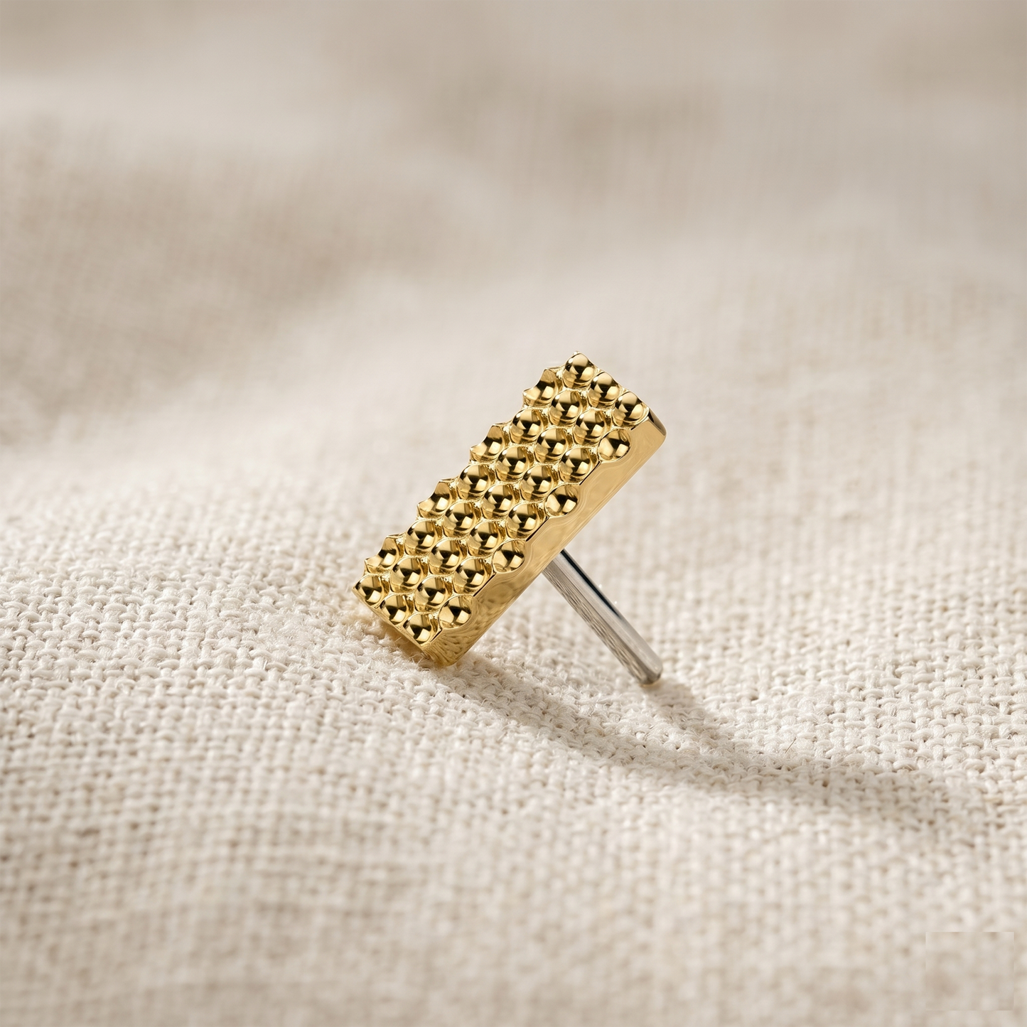 Titanium Rectangle Dia-Cut Threadless Top