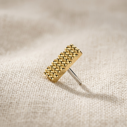 Titanium Rectangle Dia-Cut Threadless Top