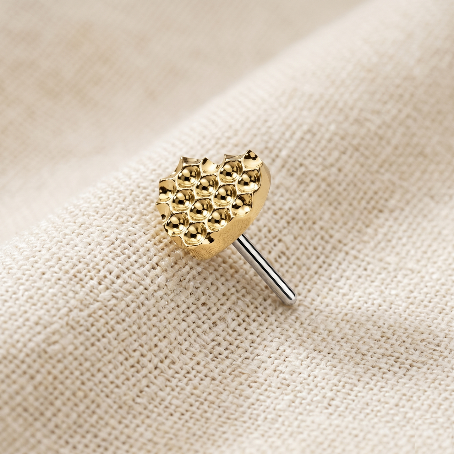 Titanium Heart Threadless Top