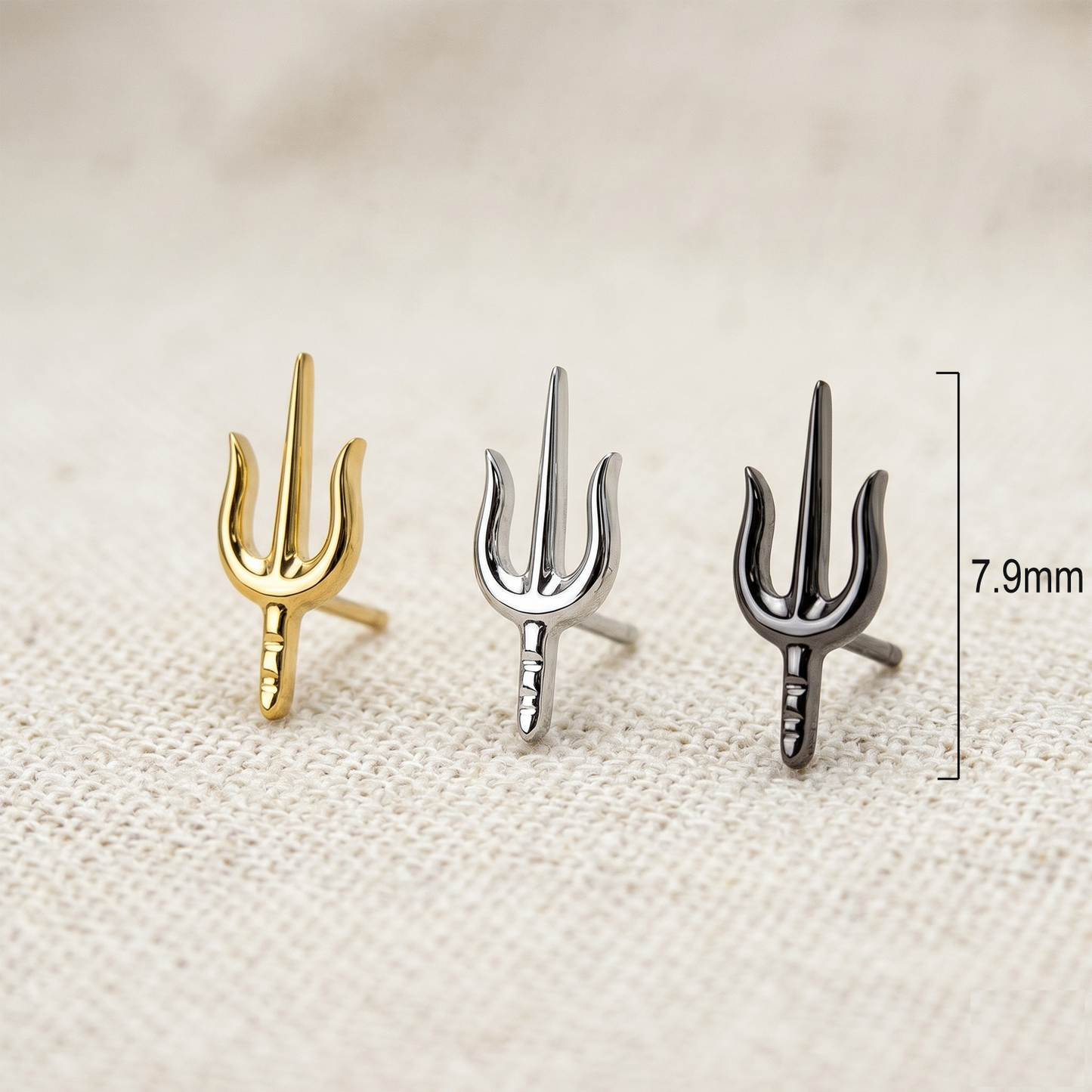 Titanium Trident Threadless Top